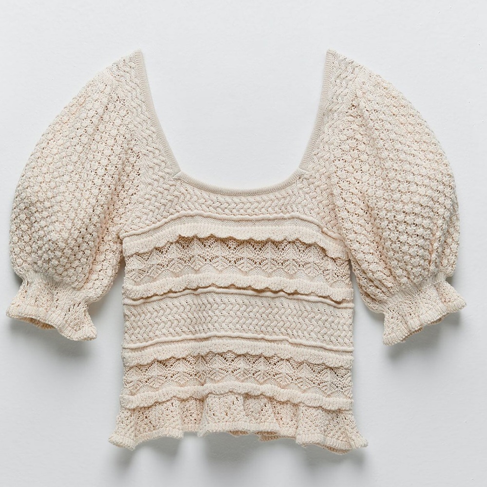🤍Zara Knit Top